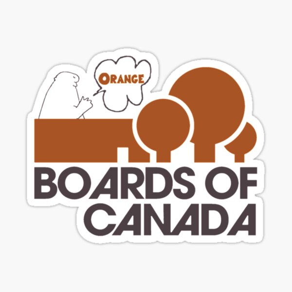 Aquarius Boards of Canada Sticker