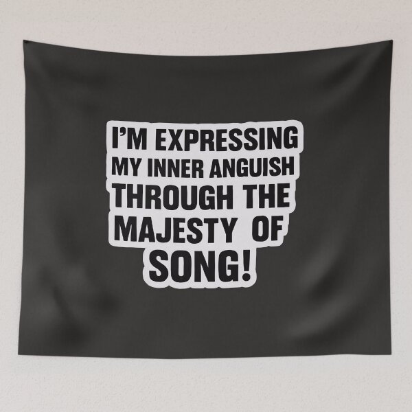 Item preview, Funny Anchorman Quotes Typography Stickers and Wall Art designed and sold by PinUpPizzazz.