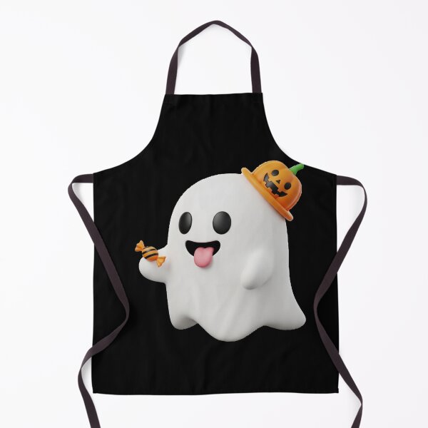 Artikelvorschau, Lustiger süßer Geist mit Süßigkeiten | Halloween-Kürbishut-Design entworfen und verkauft von TinaDu-.