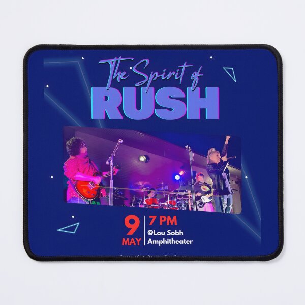 Item preview, Rush – Spirit of Live Rock Music Artwork designed and sold by MichaelLovell92.