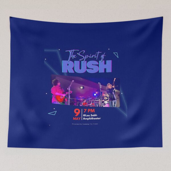 Item preview, Rush – Spirit of Live Rock Music Artwork designed and sold by MichaelLovell92.