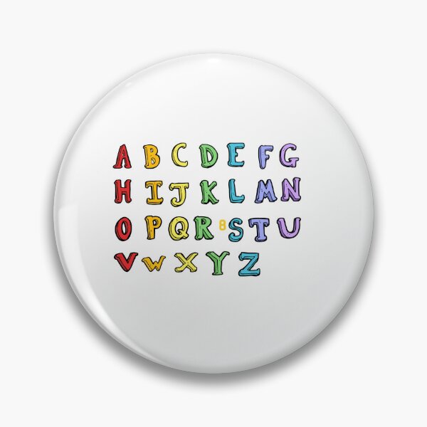 Item preview, Colorful Cartoon Alphabet Letters  designed and sold by Omarmadani.