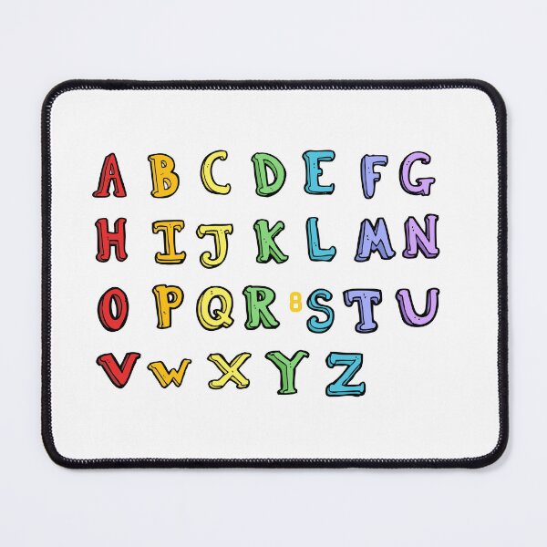 Item preview, Colorful Cartoon Alphabet Letters designed and sold by Omarmadani.