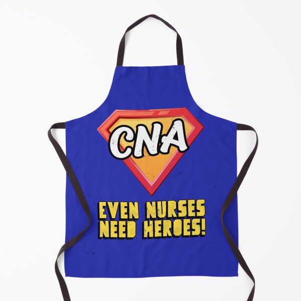Item preview, CNA Superhero - Even Nurses Need Heroes designed and sold by FreshMedThreads.