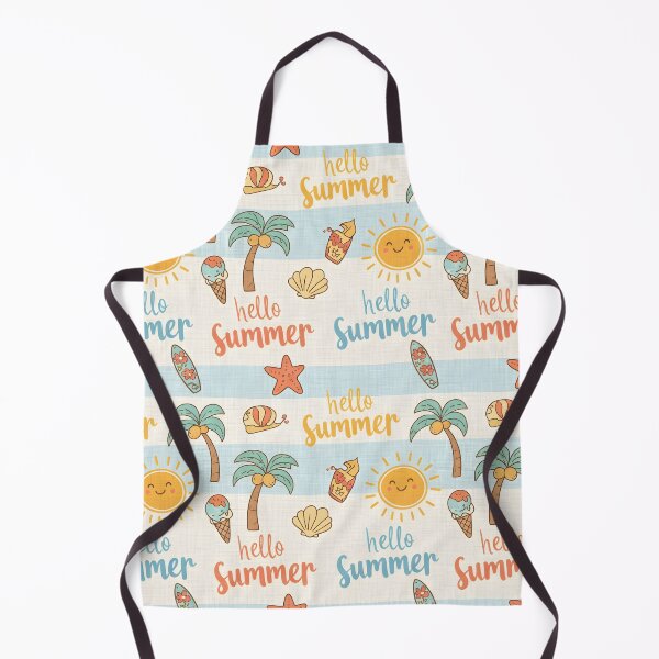 Item preview, Hello Summer Retro Sun Vintage Beach Vibes T-Shirt designed and sold by nhk999.