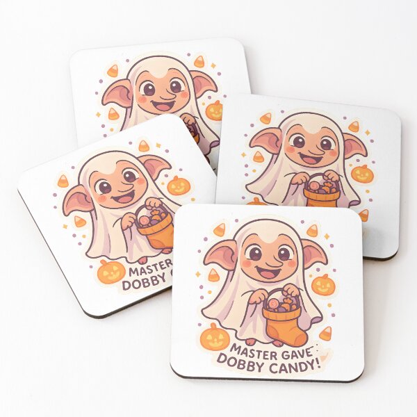 Item preview, Master Gave Dobby Candy – Cute Halloween Sticker designed and sold by MAVNALE.