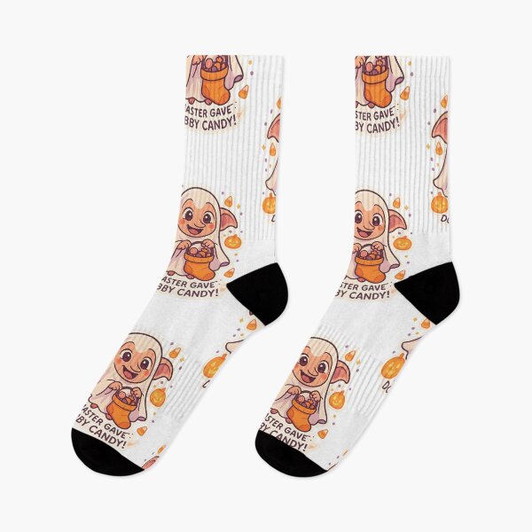 Item preview, Master Gave Dobby Candy – Cute Halloween Sticker designed and sold by MAVNALE.