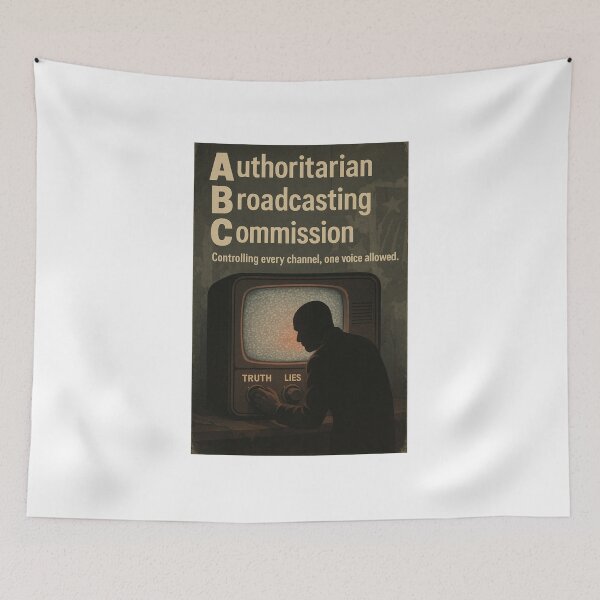 Item preview, Authoritarian Broadcasting Commission v2 designed and sold by iMIGHTwearTHAT.