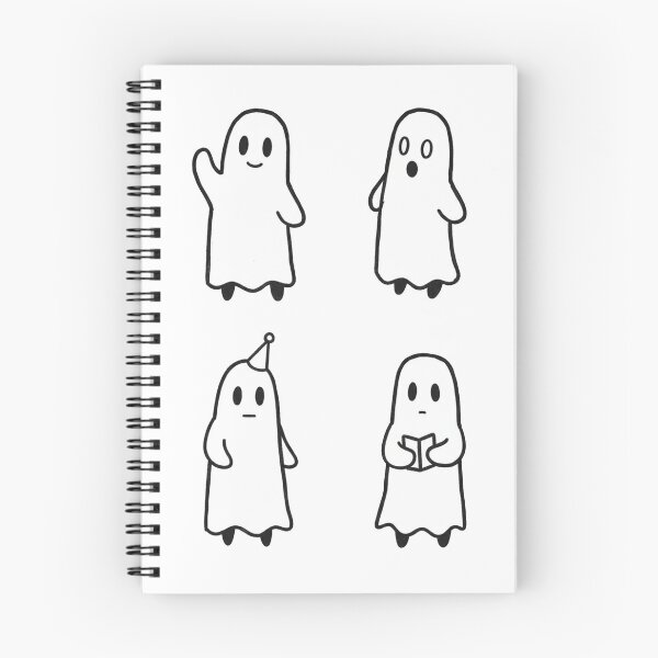 Item preview, Quirky Funny Ghosts | Cute Halloween Cartoon designed and sold by TinaDu-.