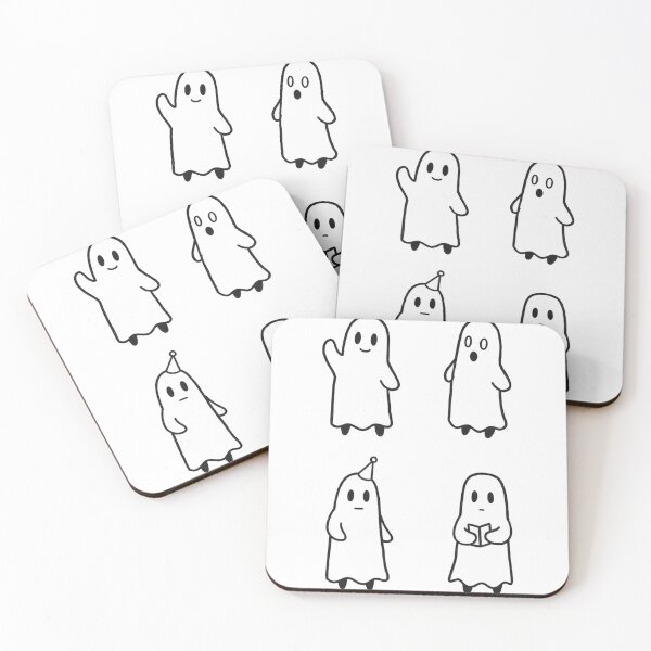 Item preview, Quirky Funny Ghosts | Cute Halloween Cartoon designed and sold by TinaDu-.