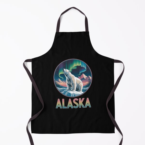 Item preview, Alaska Northern Lights Aurora Viewing Bear Vacation Trip designed and sold by Bandikonsalez.