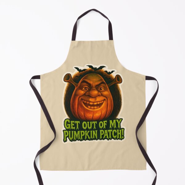 Item preview, Shrek Pumpkin Patch Halloween Sticker designed and sold by MAVNALE.