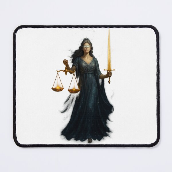 Item preview, Libra Goddess of Justice — Celestial Divine Balance designed and sold by VandalMuse.