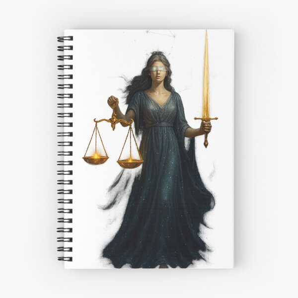 Item preview, Libra Goddess of Justice — Celestial Divine Balance designed and sold by VandalMuse.