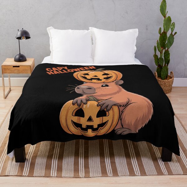 Item preview, Capy Halloween Pumpkin designed and sold by Bandikonsalez.