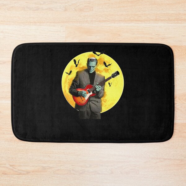 Item preview, Frankenguitar Frankenstein Plays Electric Guitar Halloween T-Shirt designed and sold by gailp9willie.