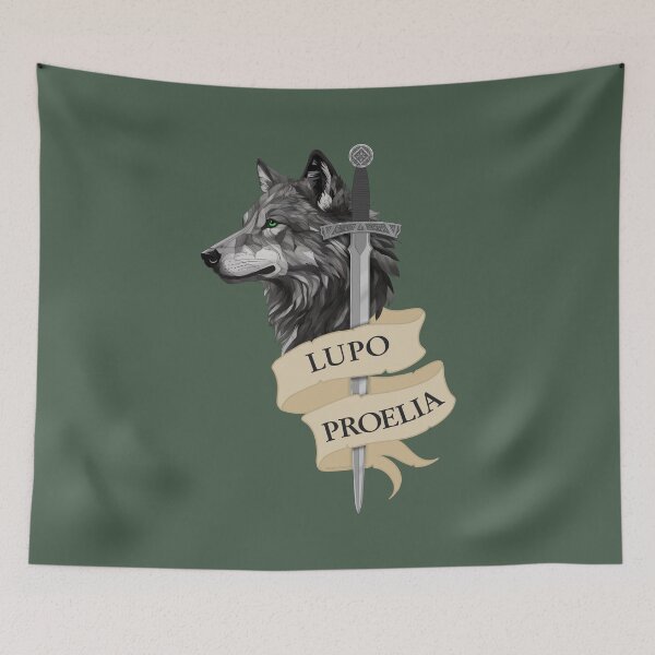 Item preview, Lupo Proelia, Kingfisher's Wolves designed and sold by DappledMoon.