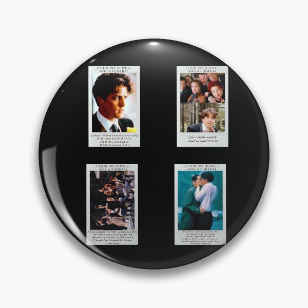 Item preview, Four Weddings and a Funeral HD Sticker Set / T Shirt designed and sold by DiverseDazzle.