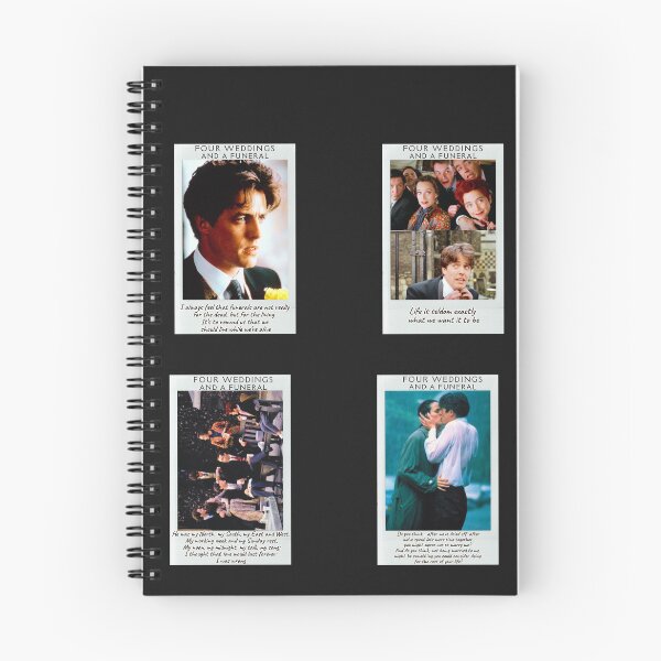 Item preview, Four Weddings and a Funeral HD Sticker Set / T Shirt designed and sold by DiverseDazzle.