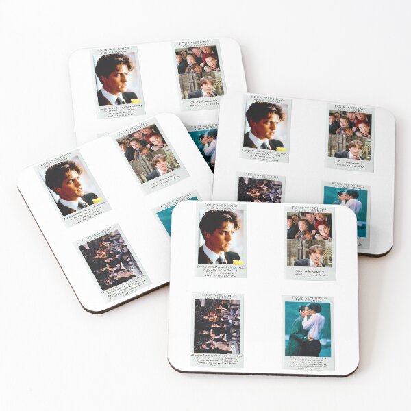 Item preview, Four Weddings and a Funeral HD Sticker Set / T Shirt designed and sold by DiverseDazzle.
