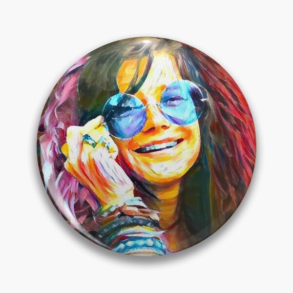 Item preview, Janis Joplin T-shirt designed and sold by donnaxzuvrachel.