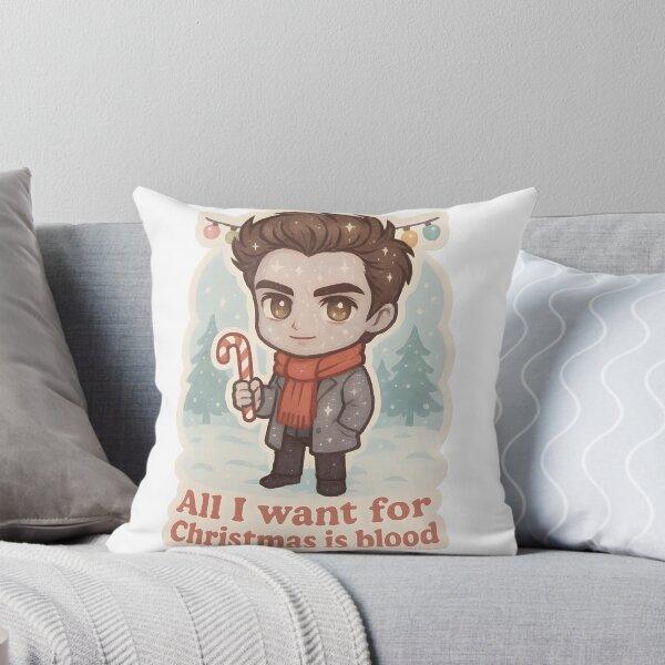 Item preview, All I Want for Christmas Is Blood – Twilight Edward Cullen Sticker designed and sold by MAVNALE.