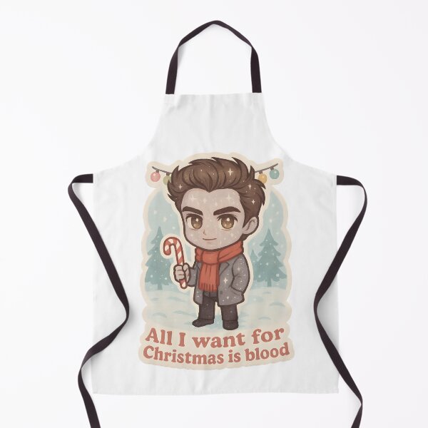 Item preview, All I Want for Christmas Is Blood – Twilight Edward Cullen Sticker designed and sold by MAVNALE.
