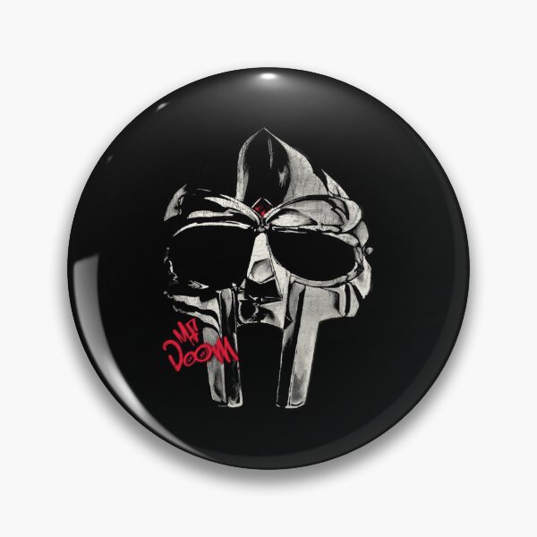 Artikelvorschau, Mf Doom Halbton-Illustration entworfen und verkauft von DeborahJoann88.