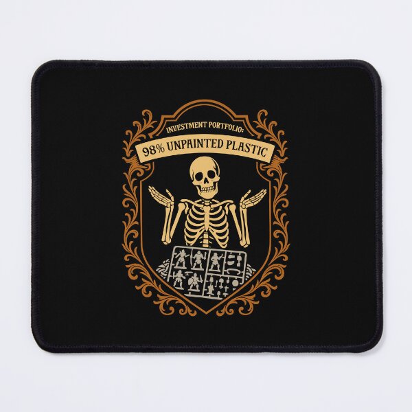 Item preview, My Investment Portfolio 98 Percent Plastic Funny Miniature Painter designed and sold by pixeptional.