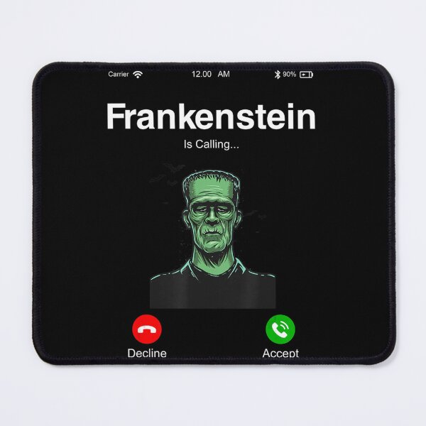 Item preview, Frankenstein Is Calling Graphic Tees - Funny Frankenstein T-Shirt designed and sold by gailp9willie.