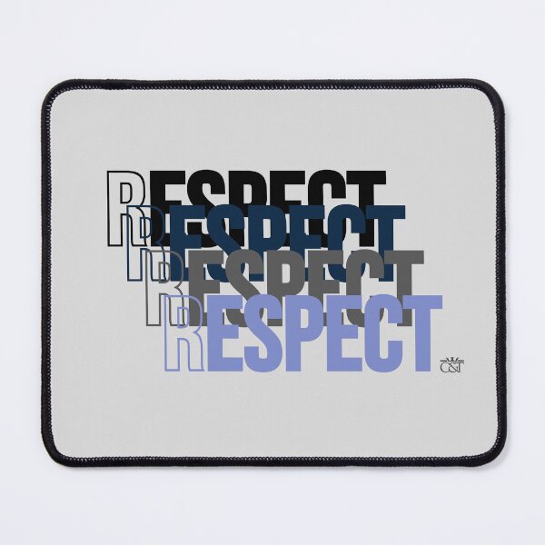 Item preview, Respect (blue) designed and sold by C&T Wear.