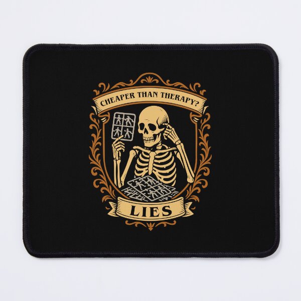 Item preview, Cheaper Than Therapy Lies Funny Miniature Painter designed and sold by pixeptional.