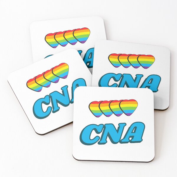 Item preview, CNA Love - LGBT Hearts designed and sold by FreshMedThreads.