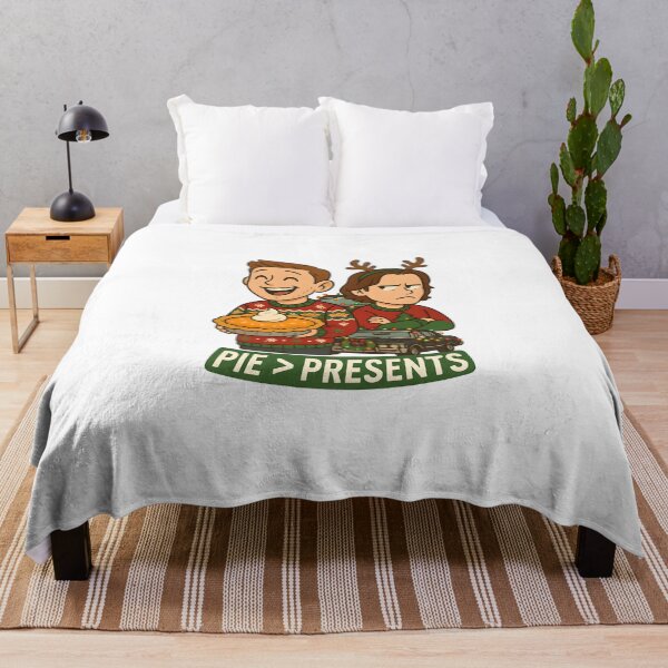 Item preview, Supernatural Christmas Sticker – Pie Over Presents designed and sold by MAVNALE.