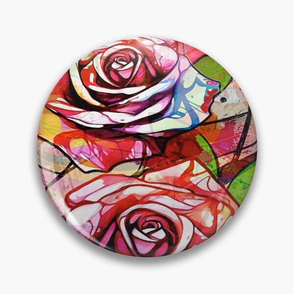 Item preview, Three Rose Painting designed and sold by ViaARTfactory.