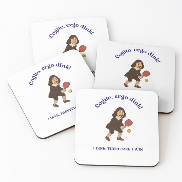 Item preview, Cogito, ergo dink! - I Dink, Therefore I win designed and sold by MSX Designs.