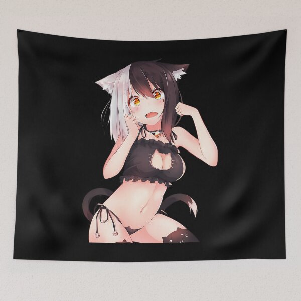 Item preview, Scared Neko Girl designed and sold by KEVINBECKETT1.