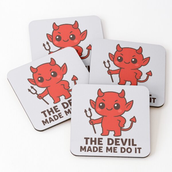 Item preview, The Devil Made Me Do It designed and sold by Printessive Designs.