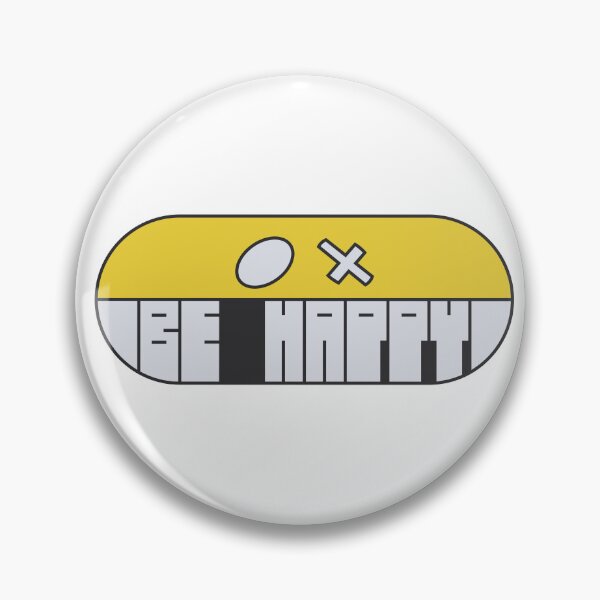 Item preview, KRSH BE HAPPY - Yellow designed and sold by Homeless-Krish.