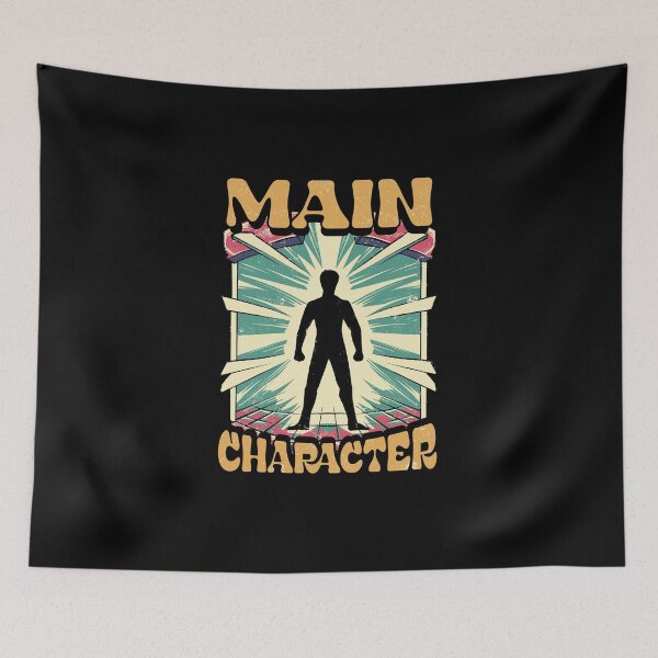 Item preview, MAIN CHARACTER - vintage tee designed and sold by Ranpict.