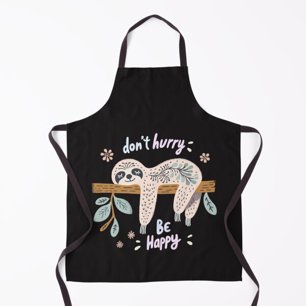 Item preview, Don’t Hurry Be Happy – Cute Funny Sloth Lover designed and sold by StiedemanAmelie.