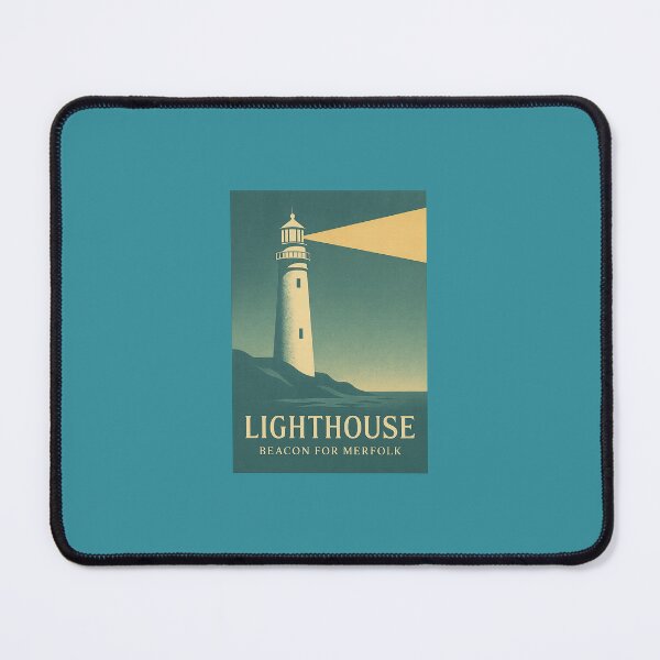 Item preview, Lighthouse — Beacon for Merfolk designed and sold by Novel Works Studio.