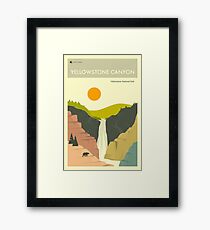 YELLOWSTONE CANYON Framed Print