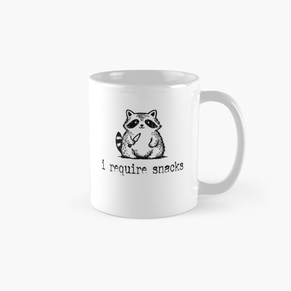 Item preview, I Require Snacks Fat Raccoon designed and sold by cielpoligon.