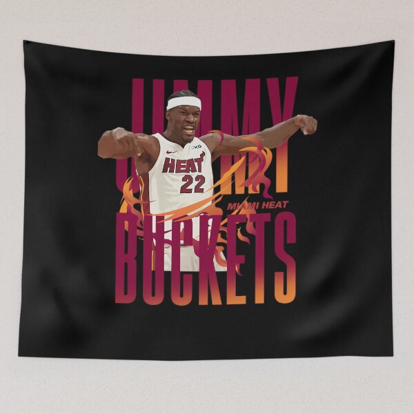 Aperçu de l'œuvre Jimmy's Buckets Miami Heat créée et vendue par TREVORWELLS.