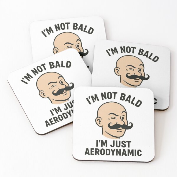 Item preview, Im not bald, im just aerodynamic designed and sold by Ali Kiwan Photo and Desgin .