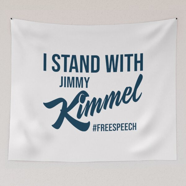 Item preview, I Stand with JIMMY KIMMEL designed and sold by LeonieConsid.