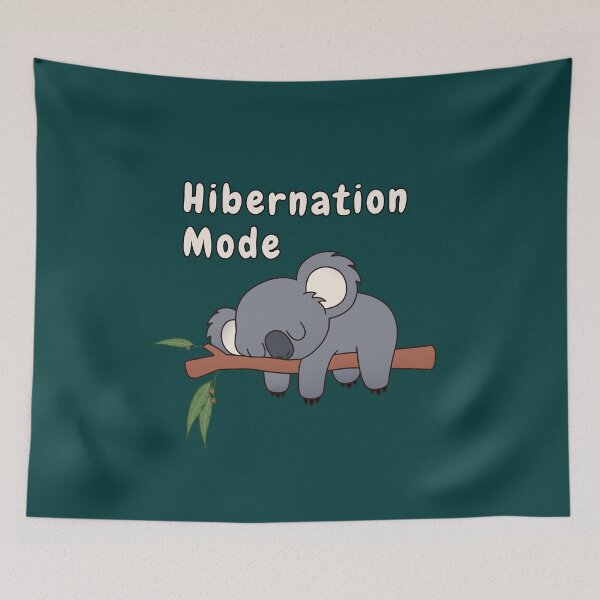 Item preview, Hibernation Mode, Sleeping Koala Bear designed and sold by AASparksDesigns.