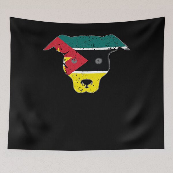 Item preview, Rescue Dog Mozambique Flag Shirt designed and sold by shoppzee.