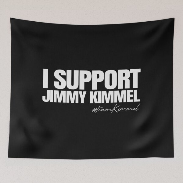 Item preview, I Support Jimmy Kimmel designed and sold by LeonieConsid.